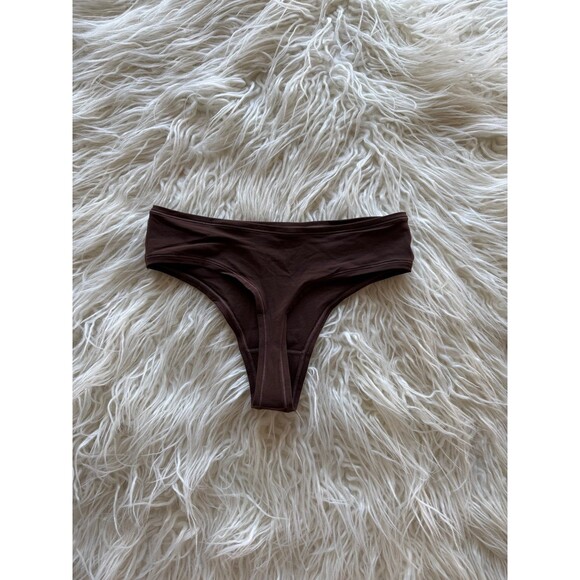 Skims Fits Everybody Thong Cocoa Size XS - Picture 4 of 6